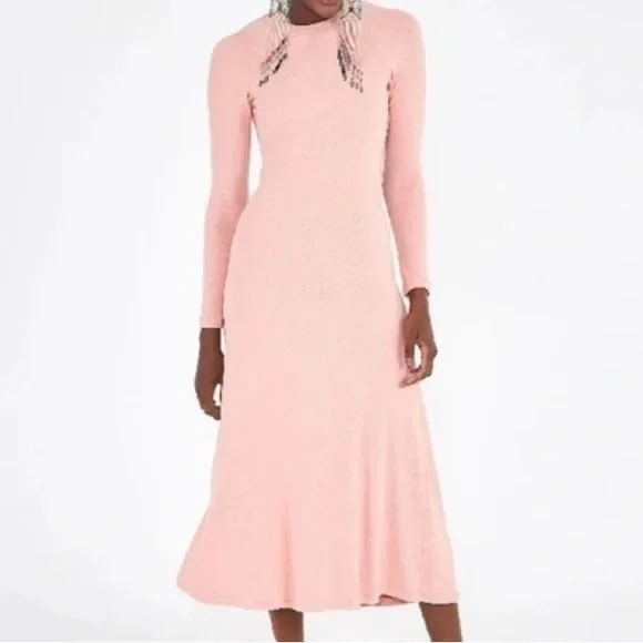 NWOT Farm Rio Open Back Midi Dress - Picture 2 of 9